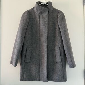 J.Crew Mercantile Gray Wool Blend City Coat